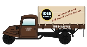 NPE NA88191 - H0 Goliath GD 750 Pritsche/Plane Idee Kaffee